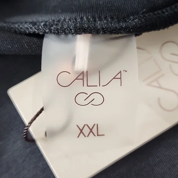 Calia By Carrie Underwood Black Golf Soft Scuba Crew New With Tags - Picture 10 of 14